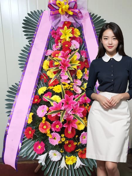 지타워 컨벤션 3단화환 기본형